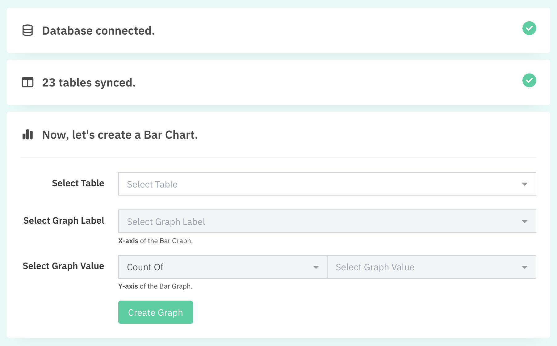 Create your first SQL Query
